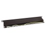 Pannello Patch STP 24 Posti RJ45 19'' 1U Cat.6A Nero