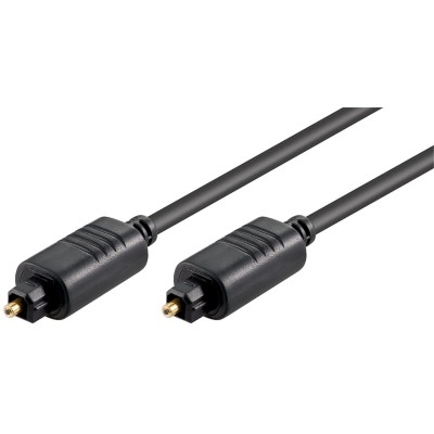 Cavo Audio Ottico Digitale Toslink (SPDIF) M/M 1m ø 5mm