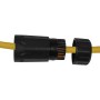 Accoppiatore RJ45 Cat.6A IP68 con Passacavo
