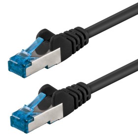 Cavo di Rete Patch in Rame Cat. 6A S/FTP LSZH 15 m Nero