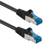 Cavo di Rete Patch in Rame Cat. 6A S/FTP LSZH 15 m Nero