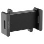 Supporto a Pinza VESA 75x75 per Smartphone e Tablet 4,7''-15'' 1kg max. Nero