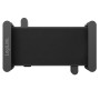 Supporto a Pinza VESA 75x75 per Smartphone e Tablet 4,7''-15'' 1kg max. Nero