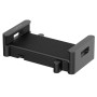 Supporto a Pinza VESA 75x75 per Smartphone e Tablet 4,7''-15'' 1kg max. Nero