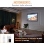 Schermo di Proiezione Motorizzato 112'' 200x200 PSA-112-2