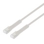 Cavo di rete Patch in Rame Cat. 6A F/FTP Pieghevole FlexiBoot Slim Grigio 0,5 m