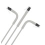 Cavo di rete Patch in Rame Cat. 6A F/FTP Pieghevole FlexiBoot Slim Grigio 1 m