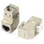 Accoppiatore RJ45 F/F 90&deg Cat.6A Schermato
