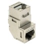 Accoppiatore RJ45 F/F 90&deg Cat.6A Schermato