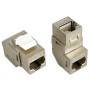 Accoppiatore RJ45 F/F 90&deg Cat.6A Schermato