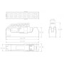 Kit 24 Frutti Cat.6 UTP 90&deg Keystone con Pinza Crimpatrice