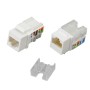 Kit 24 Frutti Cat.6 UTP 90&deg Keystone con Pinza Crimpatrice
