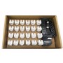 Kit 24 Frutti Cat.6A UTP 90&deg Keystone con Pinza Crimpatrice