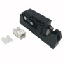 Kit 24 Frutti Cat.6A UTP 90&deg Keystone con Pinza Crimpatrice