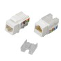 Kit 24 Frutti Cat.6A UTP 90&deg Keystone con Pinza Crimpatrice