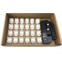 Kit 24 Frutti Cat.6 UTP 180&deg Keystone con Pinza Crimpatrice