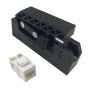 Kit 24 Frutti Cat.6 UTP 180&deg Keystone con Pinza Crimpatrice