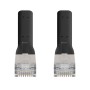 Cavo di rete Patch in Rame Cat. 6A F/FTP Pieghevole FlexiBoot Slim Nero 1,5 m