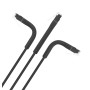 Cavo di rete Patch in Rame Cat. 6A F/FTP Pieghevole FlexiBoot Slim Nero 0,3 m