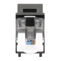 Frutto Keystone Slim Cat.6 per Cavo Rigido con Supporto Punch-Down 25 pz Nero