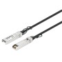 Cavo in Rame Twinax DAC Passivo con Connettori SFP+ 10Gb 5m Nero