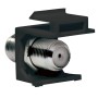 Adattatore Keystone BNC 75 Ohm F/F Nero
