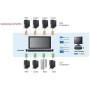 Switch KVM USB-PS2 VGA 8 Porte con LCD 17'' e Porta USB, CL5708M