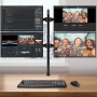 Supporto da scrivania per 4 Monitor 13-27'' con morsetto