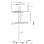 Supporto a Pavimento Trolley TV LCD/LED/Plasma 32-70'' Bianco