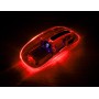 Mouse Ottico Wireless 800-1600 dpi con Micro Ricevitore USB Bianco Trasparente