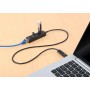 Hub USB 3.0 3 Porte Combo Type-C/A con Adattatore di Rete Gigabit