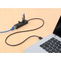 Hub USB 3.0 3 Porte Combo Type-C/A con Adattatore di Rete Gigabit