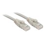 LINDY CAVO DI RETE CAT.6 U/UTP NON SCHERMATO 3MT GRIGIO