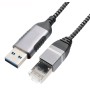 Cavo USB 3.0 Tipo A Maschio a Ethernet RJ45 Maschio 7,5m