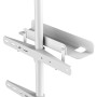Stand da Pavimento TV/LED LCD 32''-65'' con Base Ovale Bianco
