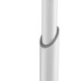 Stand da Pavimento TV/LED LCD 32''-65'' con Base Ovale Bianco