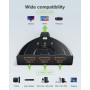 Switch 3 Porte HDMI 8K@60Hz Compatto
