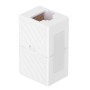 Accoppiatore Modulare Cat.6A RJ45 F/F UTP Bianco