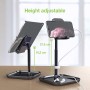 Supporto Universale Porta Smartphone e Tablet ad Altezza Regolabile