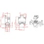 Frutto Keystone RJ45 UTP Cat.6A
