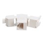 Frutto Keystone RJ45 UTP Cat.6 Tooless Bianco
