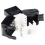 Frutto Keystone RJ45 UTP Cat.6 Tooless Nero