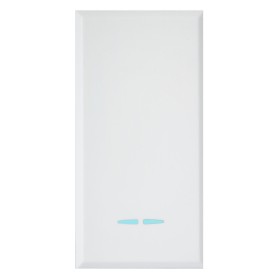 WHITEK S44 Interruttore con Gemma 1P 16AX Illuminabile 1 Modulo Bianco Opaco