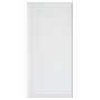 WHITEK S44 Tappo Copriforo 1 Modulo Bianco Opaco