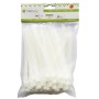 Fascette Fermacavi Riutilizzabili 150x7,6mm in Nylon 100pz Bianco