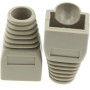 Copriconnettore per Plug RJ45 6.0 mm Grigio 10 pz