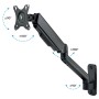 Supporto a Muro con Molla per TV 17-32'' Estensione 55,1 cm