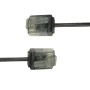 Cavo di rete Patch in Rame Ultra Slim Cat.6 Nero UTP 1,5 m