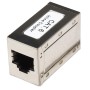 Accoppiatore RJ45 Cat.6 8P8C Femmina/ Femmina FTP Silver