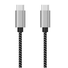 Cavo USB-C&trade Maschio 2.0 / USB-C&trade Maschio 3A 1 m Alluminio